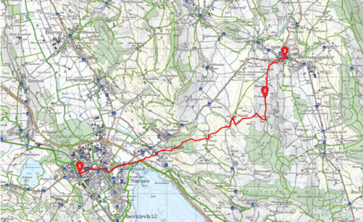 Routenplan