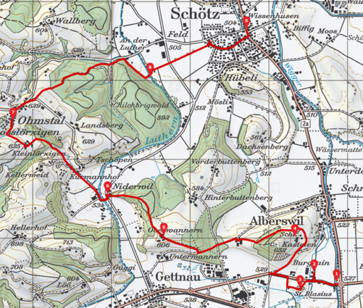Routenplan