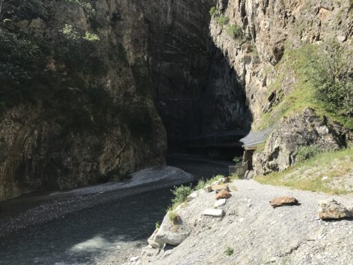 Eingang zur Gorge du Trient