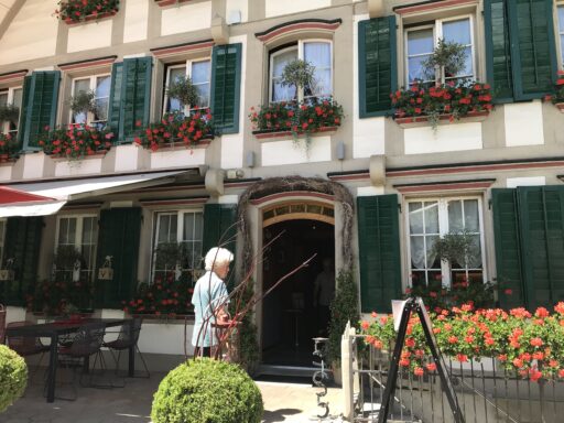 Der behäbige Landgasthof Hirschen Kaltacher