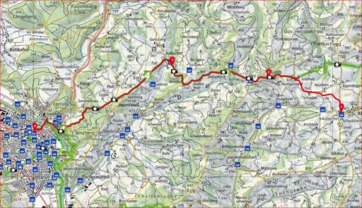 Routenplan