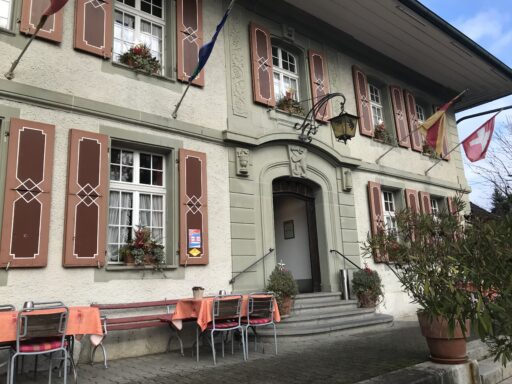Sehr gut essen seit eh und jeh im Bären Ersigen