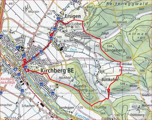 Routenplan