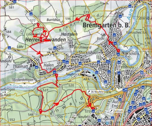 Routenplan