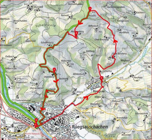 Routenplan