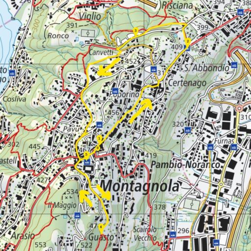 Route Montagnola
