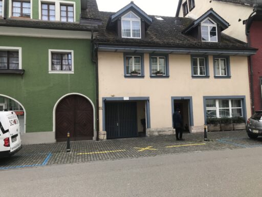 farbige Häuser in Diessenhofen