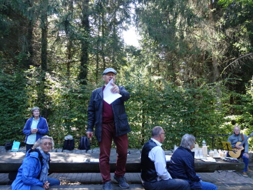 Ruedi in voller Aktion